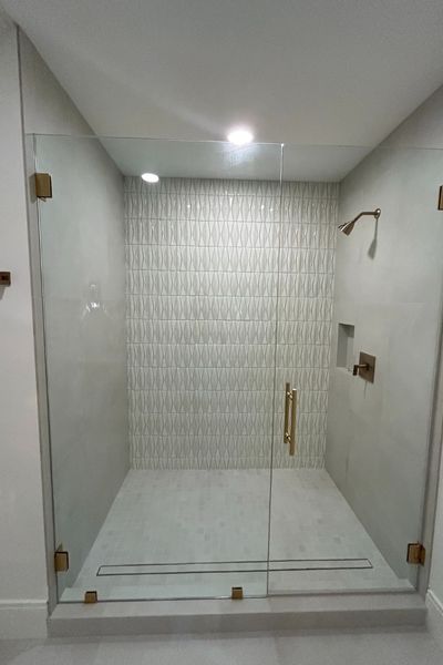 custom tile shower installation for a Franklin MA home